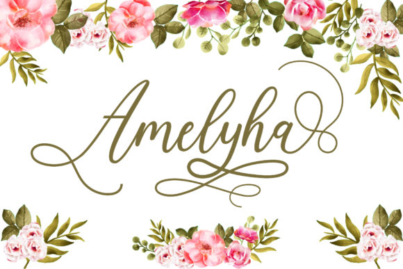 Amelyha: A Premium Script Font for Scroll-Stopping Brand Content