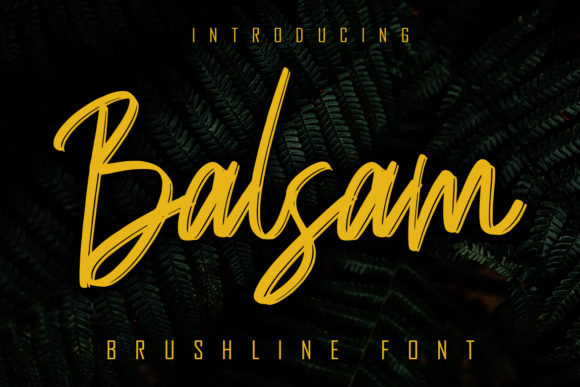 Balsam: A Handwritten Font That Feels Human in Every Campaign
