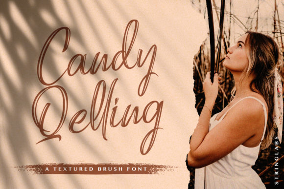 Candy Qelling: A Refined Handwritten Font for Editorial Design