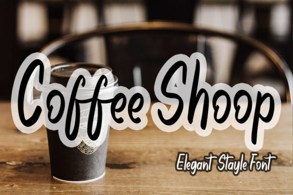 Coffee Shoop: A Handwritten Font That Earns Its Place in Real Campaigns