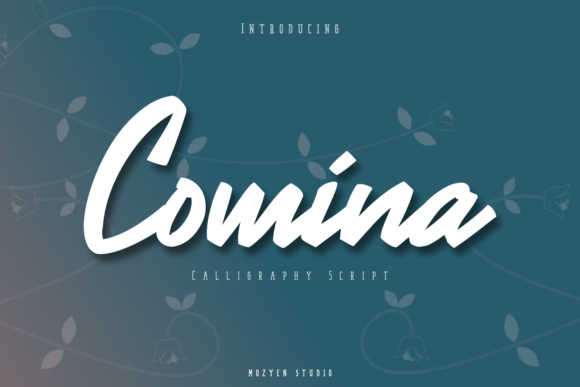 Comina: A Timeless Handwritten Typeface for Authentic Branding