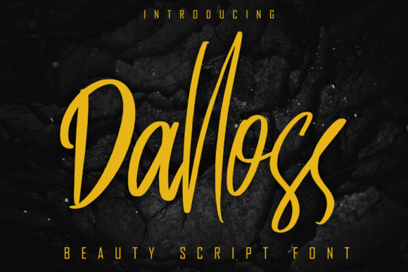 Dalloss: A Relaxed Handwritten Font That Feels Like It Belongs