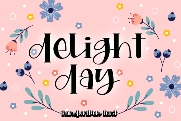 Delight Day: A Handwritten Font That Makes Marketing Feel Human