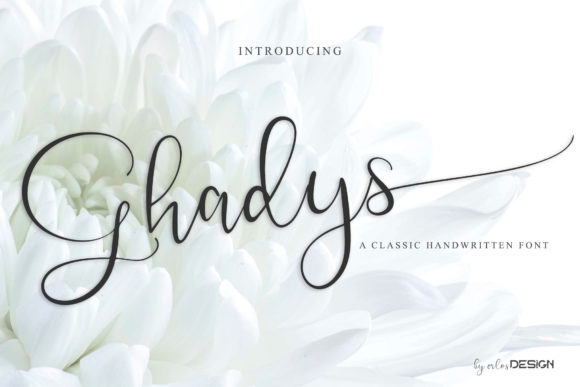 Ghadys: A Refined Script Typeface for Editorial Moments