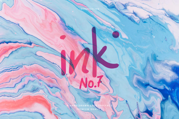 Ink: A Handwritten Font That Feels Like a Real Human Voice