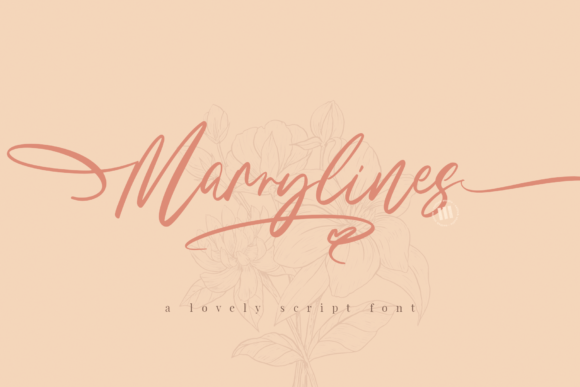 Marrylines: A Premium Script Font for Scroll-Stopping Brand Content