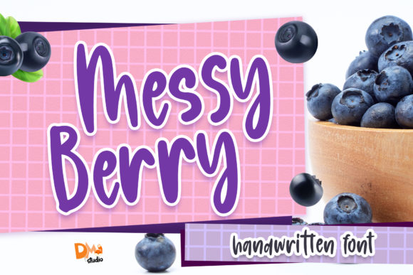 Messy Berry: A Playful Handwritten Font for Real Business Branding