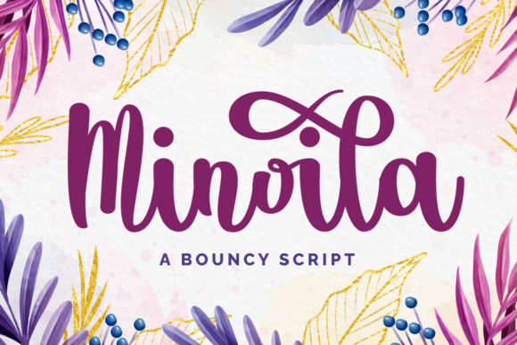 Minoila: A Thoughtful Script Font for Editorial Warmth