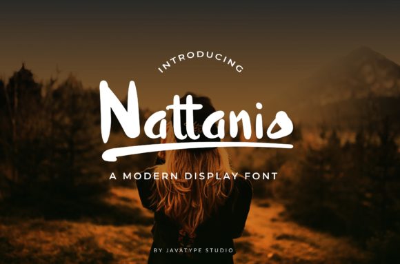 Nattanio: A Sweet, Handwritten Font That Elevates Your Brand