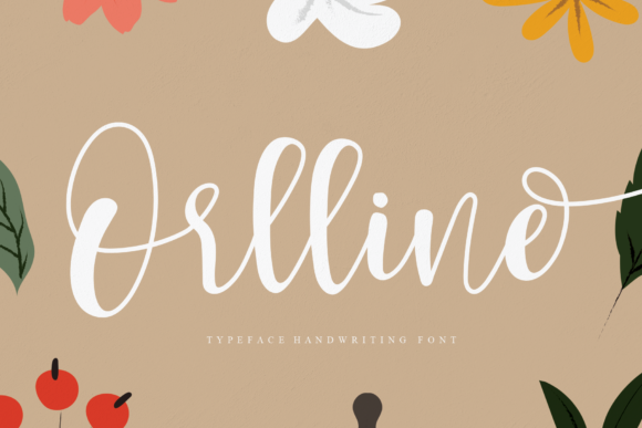 Orlline: A Sweet, Flowing Script Font for Thoughtful Branding