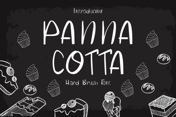 Panna Cotta: A Warm, Handwritten Font for Real Makers
