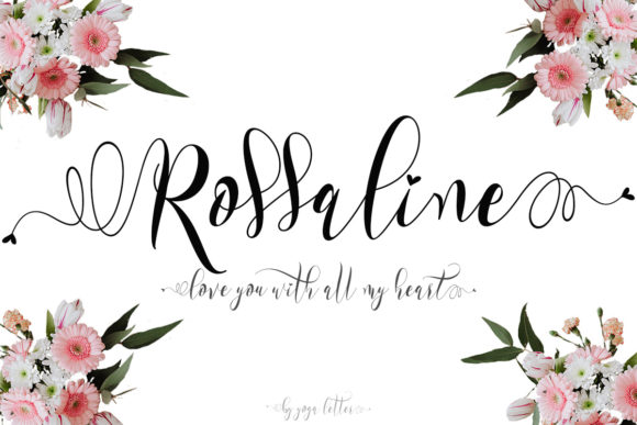 Rossaline: A Refined Script Typeface for Digital Branding