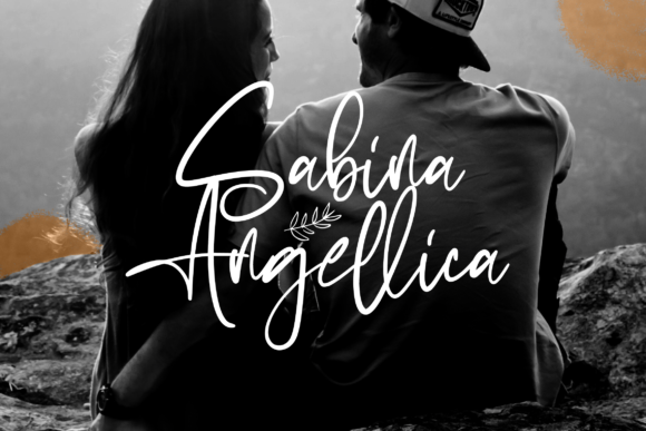 Sabina Angellica: A Modern Script Font That Feels Like Hand-Drawn Magic