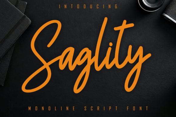 Saglity Handwritten Font for Crafters & Sellers