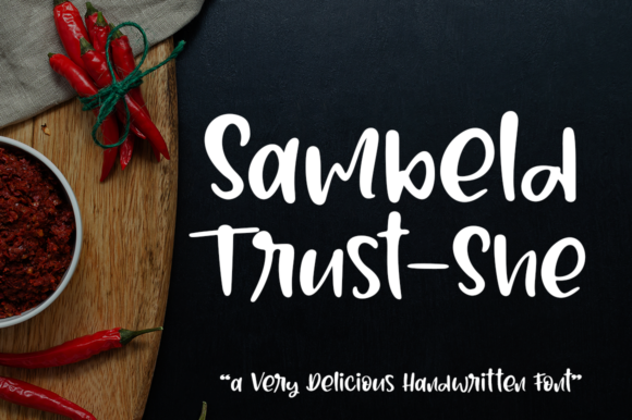 Sambeld Trust She: A Handwritten Font That Elevates Real Business Branding