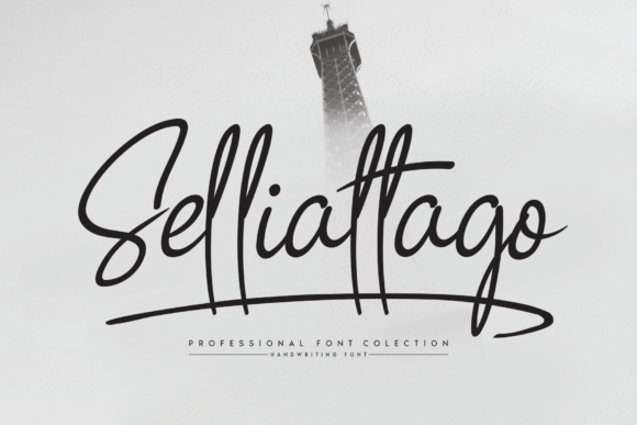 Selliattago: A Handwritten Font That Makes Your Brand Feel Thoughtful & Timeless