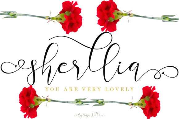 Sherllia: A Handwritten Font That Feels Like a Quiet Conversation