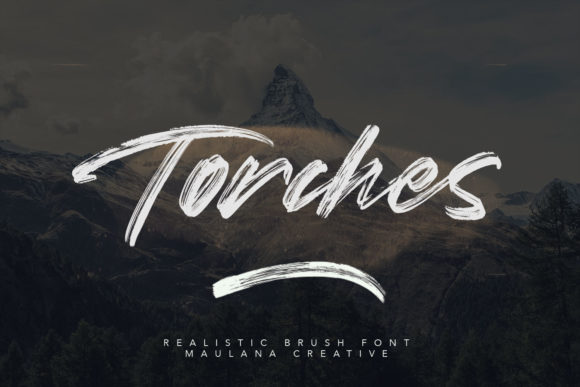 Torches: A Handwritten Script Font That Commands Attention
