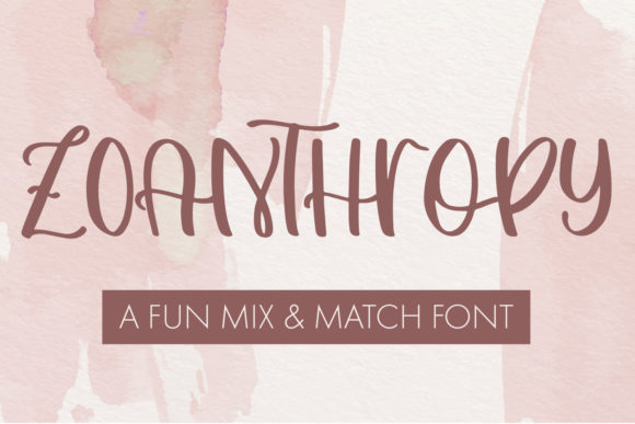 Zoanthropy: A Handwritten Font for Editorial Warmth